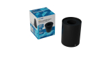 Ceiling spotlight fixture SPOT TUBE round black